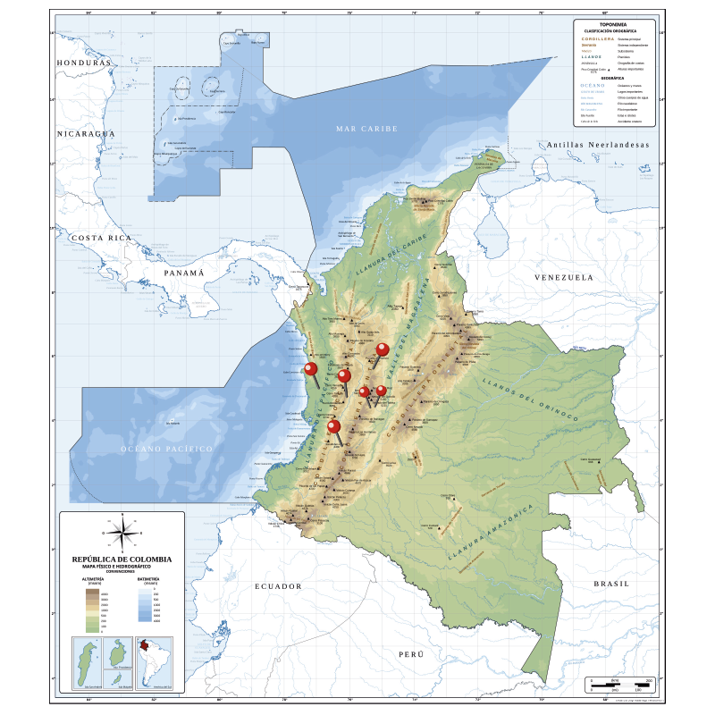 Mapa de Cobertura SODIT CARGA